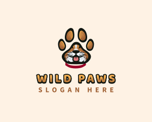 Paw Doggy Pet logo design