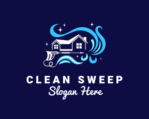 Home Cleaning Service logo