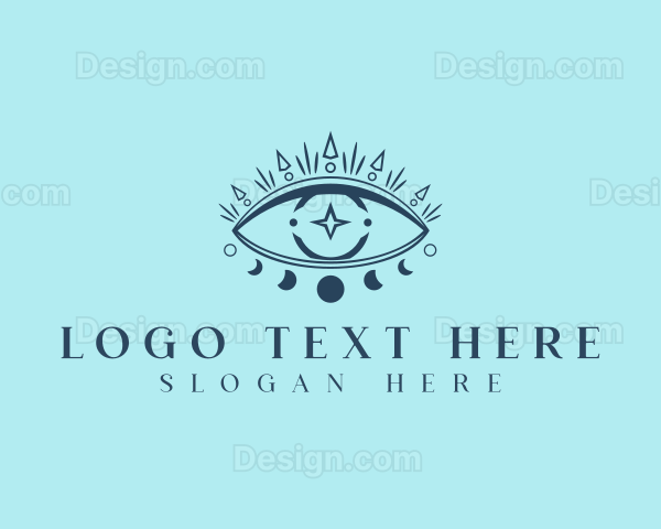 Celestial Boho Eye Logo