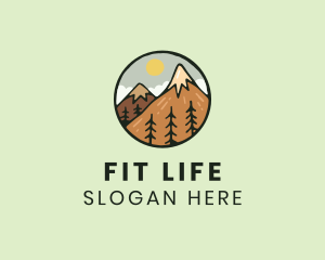 Forest Mountain Peak logo