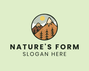 Forest Mountain Peak logo