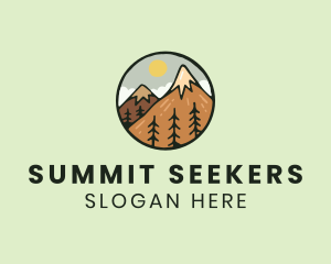 Forest Mountain Peak logo