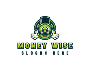 Money Cash Gentleman logo design