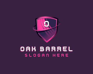 Orbit Tech Shield logo design