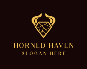 Diamond Horn Jewelry logo design