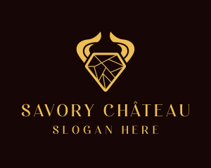 Diamond Horn Jewelry logo design