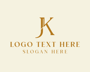 J & K Monogram logo