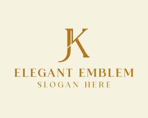 J & K Monogram logo