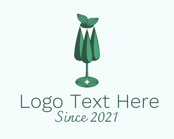 Cocktail-drink logo example 1
