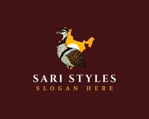 India Wildlife Bird logo