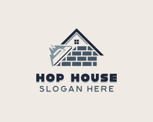 Masonry House Brick logo design