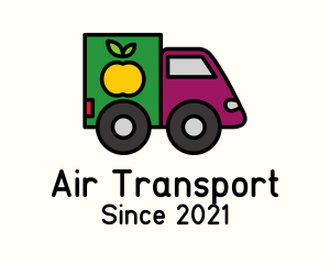 Fruit Delivery Truck logo design