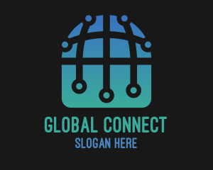 International Tech World Globe logo