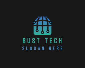 International Tech Globe logo design