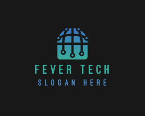 International Tech Globe logo design