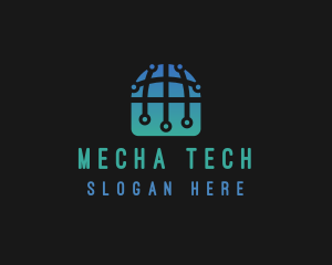 International Tech Globe logo design