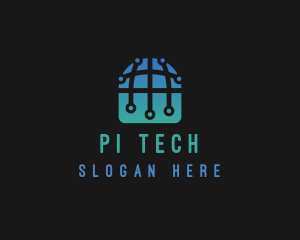 International Tech Globe logo design