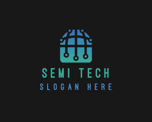 International Tech Globe logo design