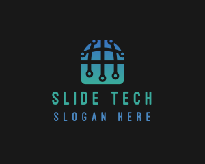 International Tech Globe logo design