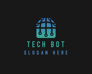 International Tech Globe logo design