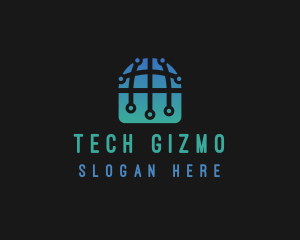 International Tech Globe logo design