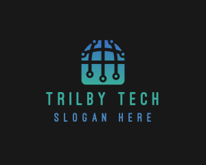 International Tech Globe logo design