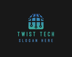 International Tech Globe logo design