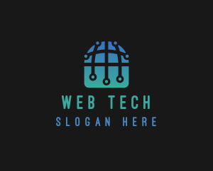 International Tech Globe logo design