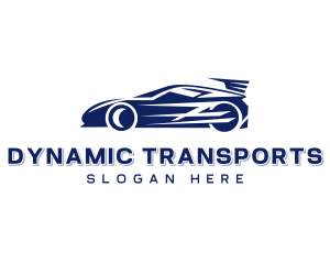 Transport Sports Car logo design