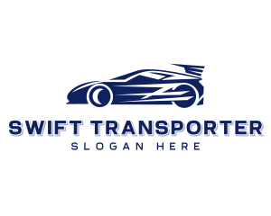 Transport Sports Car logo design