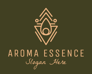 Mystic Essential Oil logo design