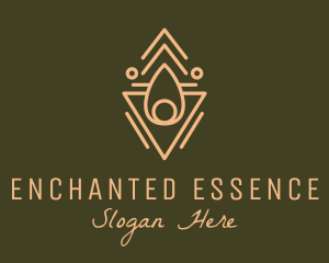 Mystic Essential Oil logo design