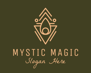 Mystic Essential Oil logo design