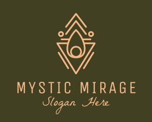 Mystic Essential Oil logo design