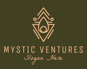 Mystic Essential Oil logo design