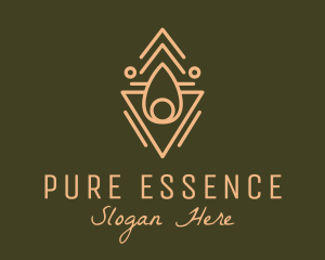 Mystic Essential Oil logo design