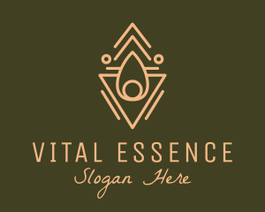 Mystic Essential Oil logo design