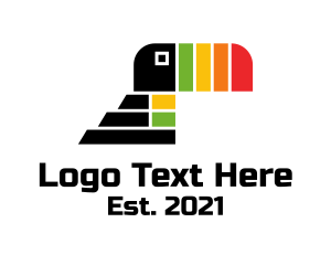 Colorful Toucan Pyramid  logo