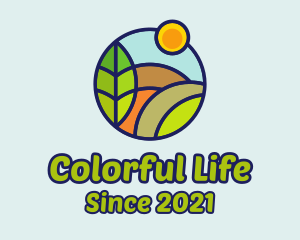 Colorful Sun Valley  logo design