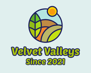 Colorful Sun Valley  logo design