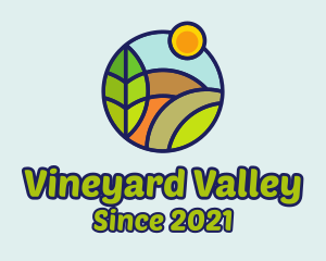 Colorful Sun Valley  logo design