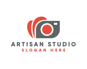 Camera Lens Studio logo design