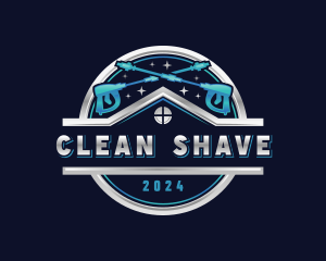 Clean Pressure Washing  logo design