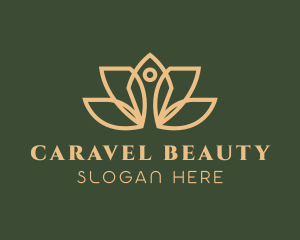 Flower Beauty Wellness logo design