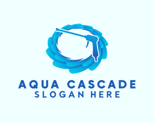 Aqua Water Cleaner logo design