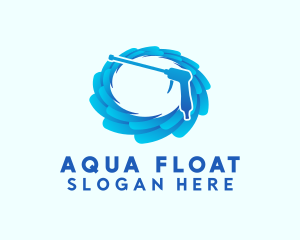 Aqua Water Cleaner logo design