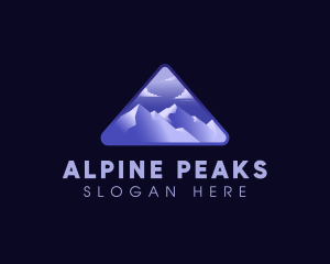 Mountaineering Alpine Everest logo design