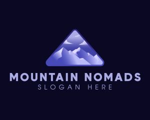 Mountaineering Alpine Everest logo design