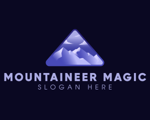 Mountaineering Alpine Everest logo design