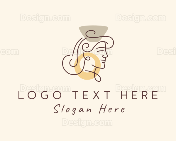 Woman Fashion Stylist Logo